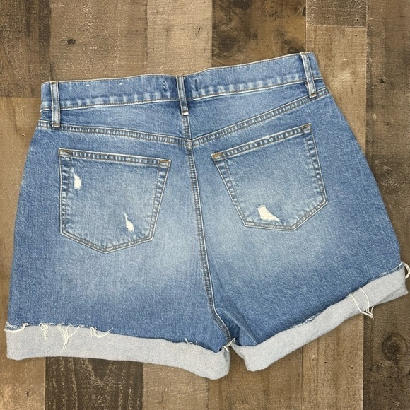 Loft Like New Distressed Jean Shorts size 30/10 - Picture 6 of 10